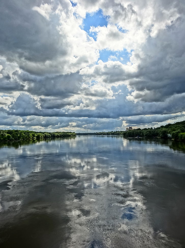 Visla, Bydgoszcz, jõgi, Poola, vee, loodus, maastik