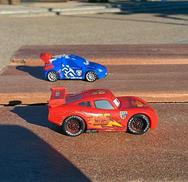 race, auto, speelgoed, competitie, Racing, Bank