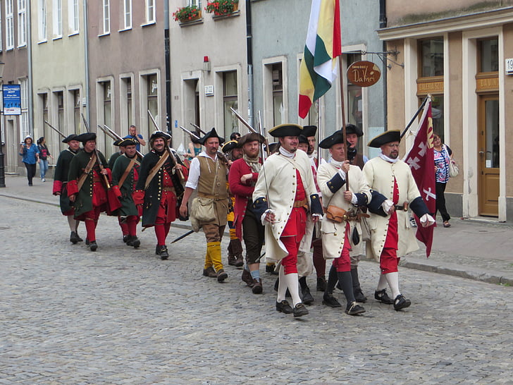 Gdańsk, vojnici, Povijest