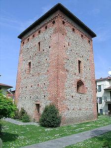 Torre, Kasteel, middeleeuwse toren, het platform, Europa, middeleeuwse, geschiedenis