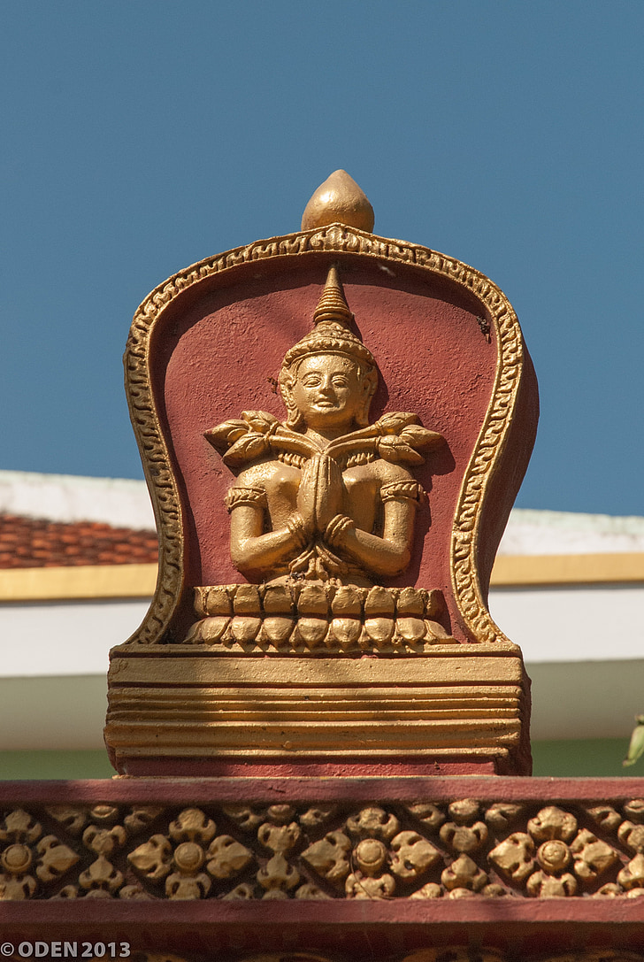 Pagoda, Siem reap, templom, buddhista, építészet, történelem, kultúra