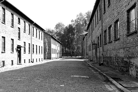 Polandia, Auschwitz, kamp konsentrasi, Barak