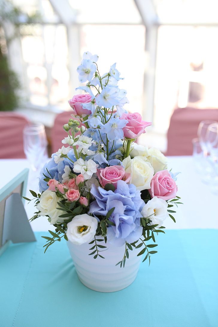 gėlės, dekoro, Hortenzija
