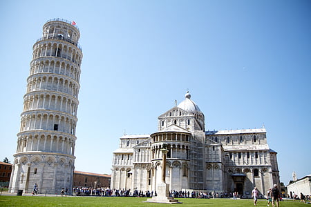 Itālija, Pisa, tornis, pieminekļu, vēsture, ceļojumu galamērķi, arhitektūra