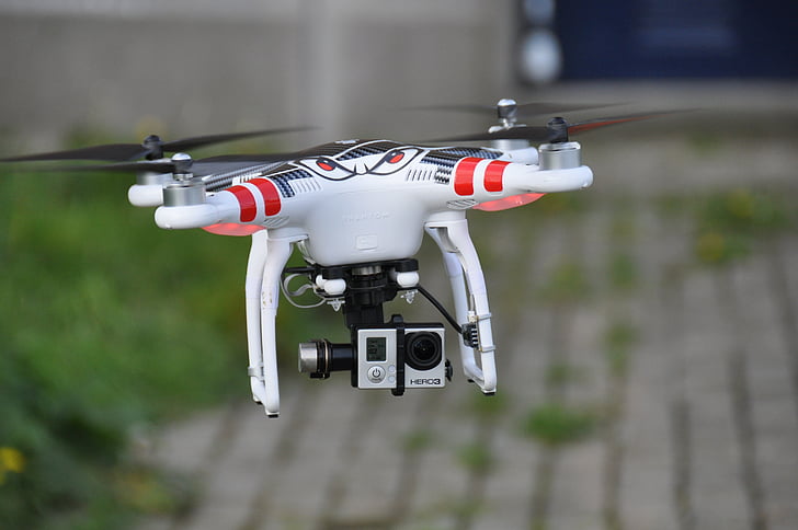 drone, photo aérienne, djee