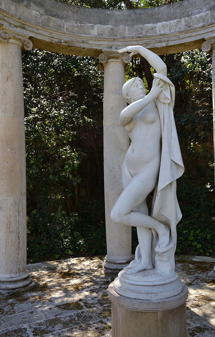Rzeźba, bogini, Symbol, Barcelona