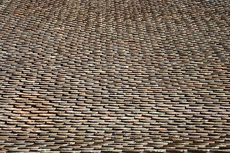 tegel, dakbedekking, lijn, uitlijning, Frankrijk