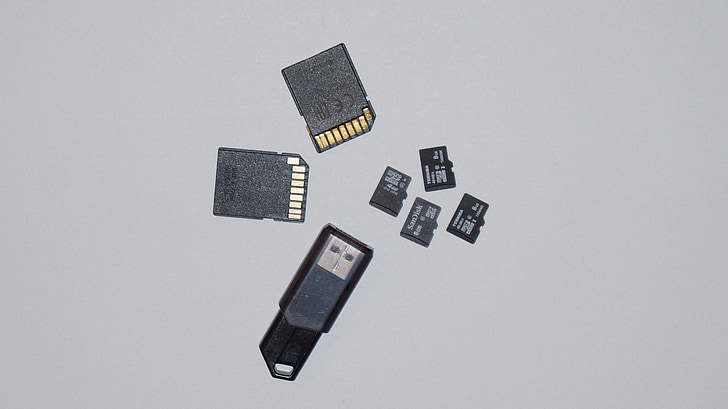 SD, micro sd, SD-kaart, geheugenkaart, PNY, USB-stick