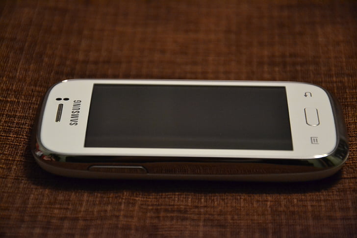 Samsung, biela, telefón, smarfon, bunky, mobilný telefón, elektronika