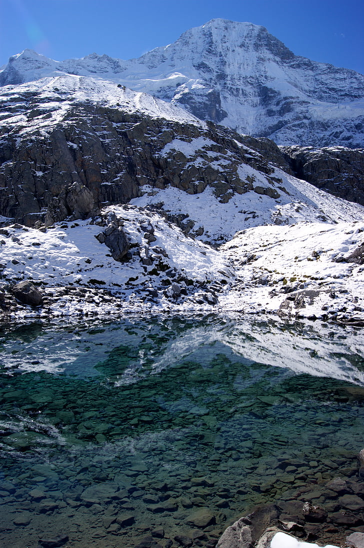 Švicarska, planine, planine, priroda, prirodni, snijeg, Bern