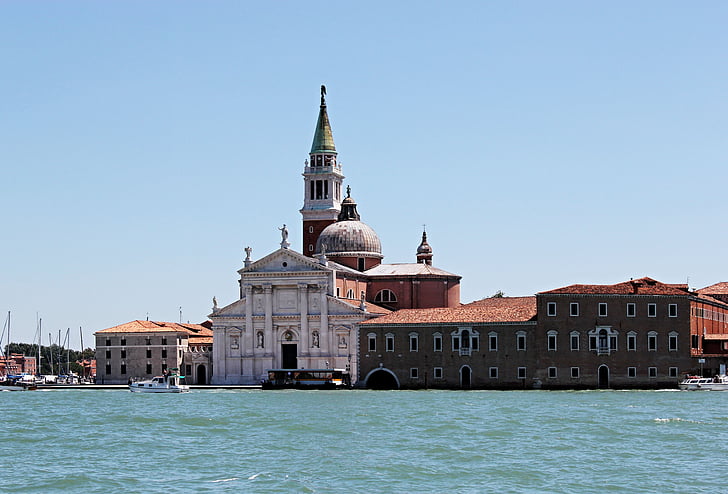 Venetië, Italië, geschiedenis, zee, het platform, Venetië - Italië, kerk