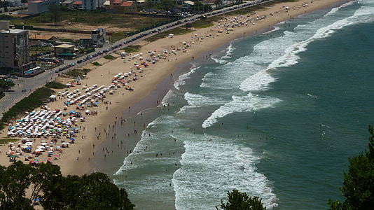 pludmale, Brazīlija, Brava pludmale, itajai, Santa catarina