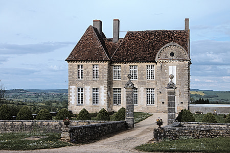hrad pignol, Nièvre, pamiatka, Tannay, Architektúra, hrad