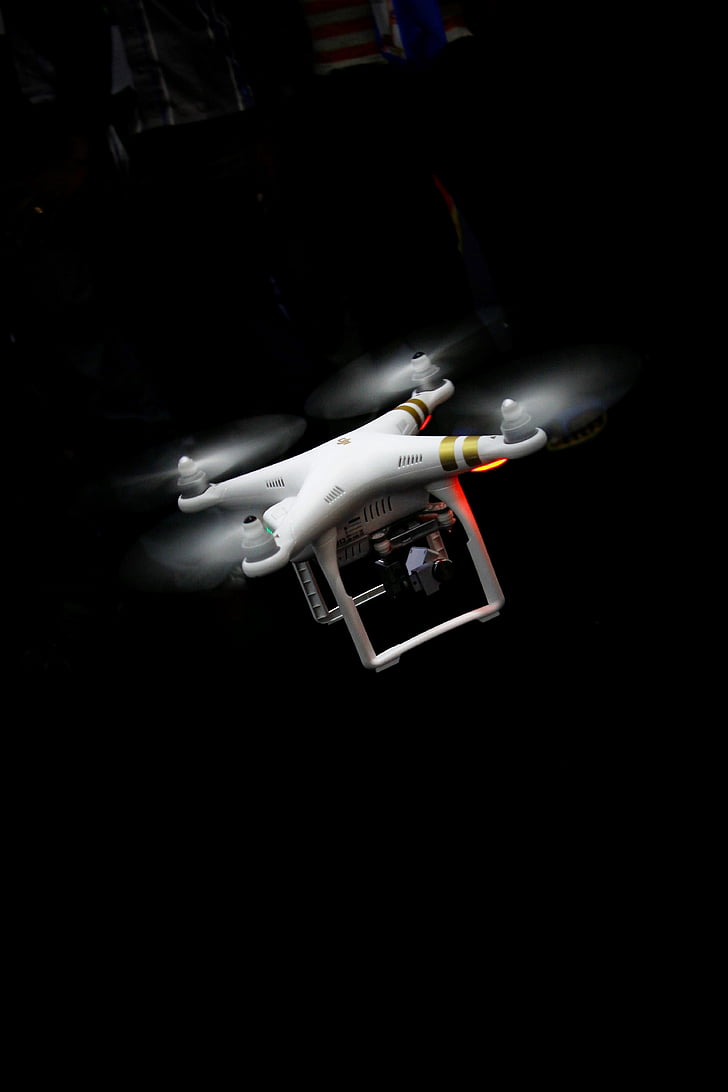 Drone, helicam, повітряні, гвинт, Фотографія, шпигун, небо