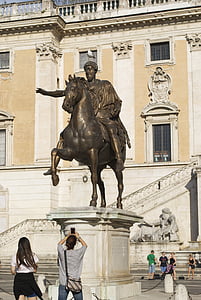 Rome, Centre, historien, Romano, antique, Italie, capital