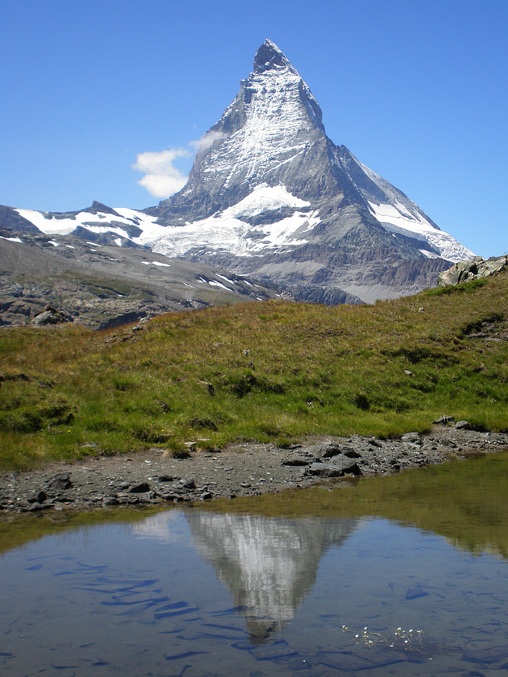 Cerma, Matterhorn, kalnai, Alpių, Gornergrat, kalnų, Gamta