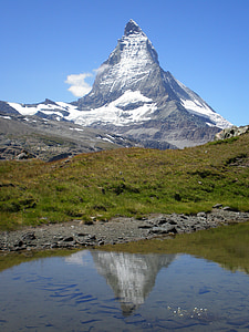Zermatt, Matterhorn, Bergen, Alpine, Gornergrat, berg, natuur