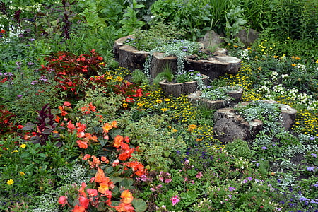 dārza, modes, dārza dizains, gartendeko, Flora, augu, gultas