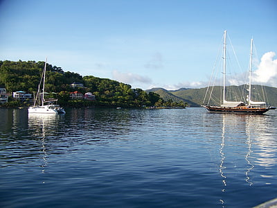 paadid, purjetamine, Travel, puhkus, päike, Harbor, Bay
