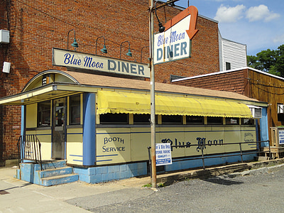 Gardner, Massachusetts, Diner, Restoran, Klasik, Vintage, Simgesel Yapı