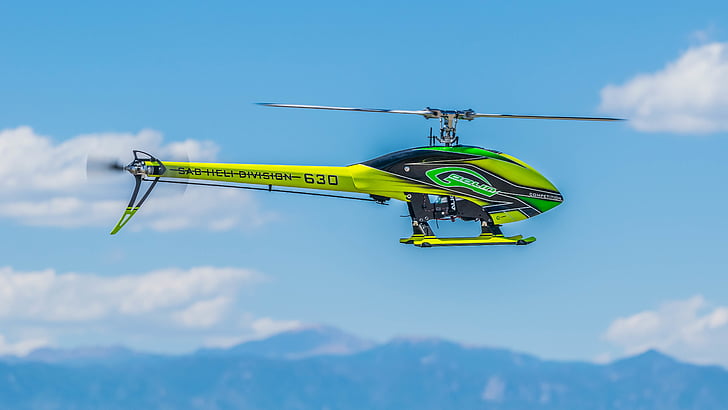 Flying, helikopter, taevas, mänguasi, õhu sõiduki, õhu, Propeller