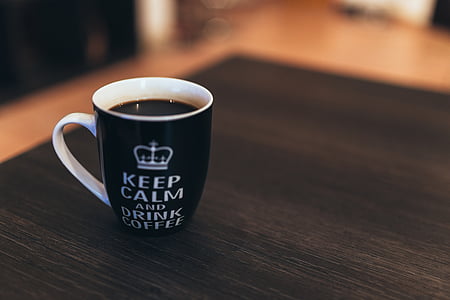 cafeína, café, bebida, mantener la calma, macro, taza, relajarse