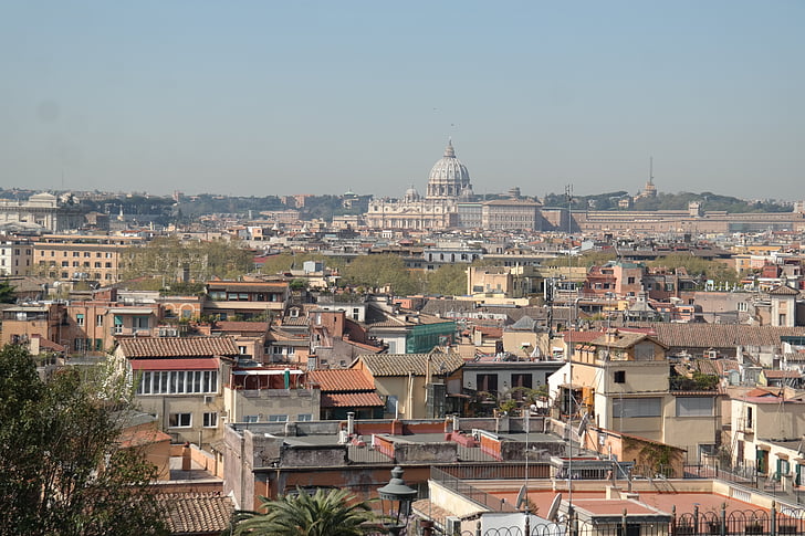 Roma, paisaje, Lazio, Italia, Monumento, Vaticano, capital