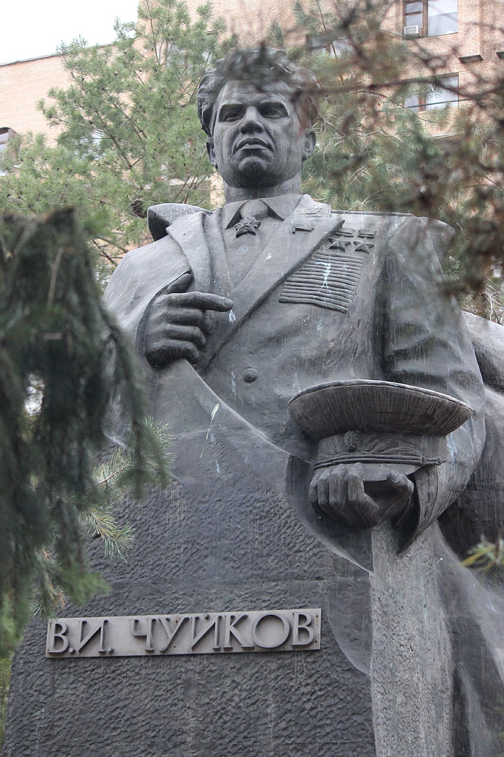 chuikov, Památník, Historie