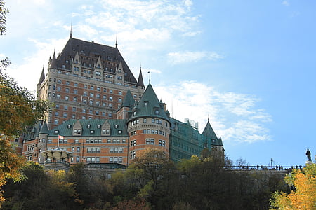 Québec, yleisemmin, Castle, arkkitehtuuri, kuuluisa place, Euroopan, historia