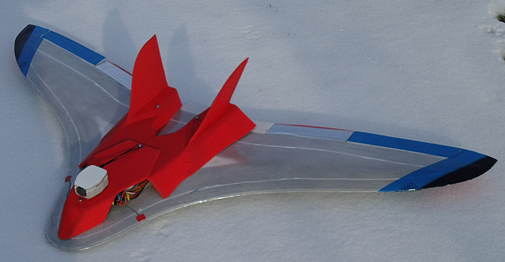 model flyvemaskine, flyvende vinge, hobby, model, model fly