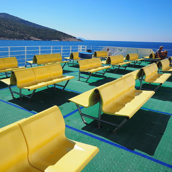 croatia, ship, sea, ferry, adriatic sea, steamboat, summer