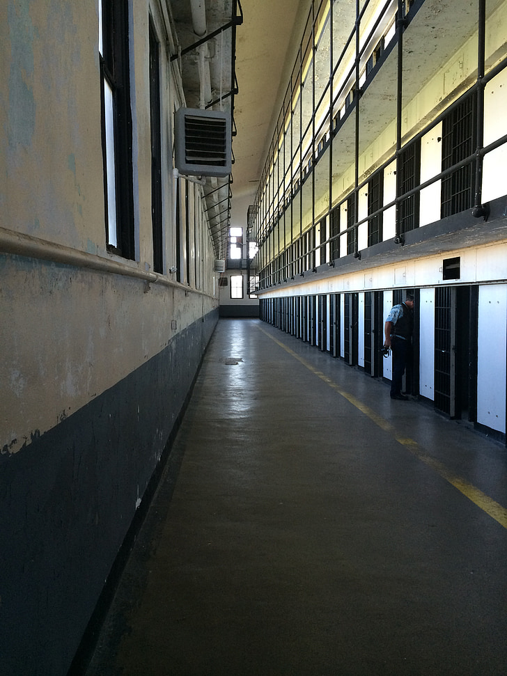 Więzienie, więzienia, komórka, bloku komórek, przestępczości, karnego, więzień