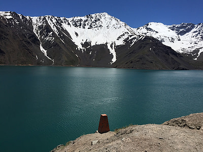 Chile, fjell, utendørs, Park, Lake