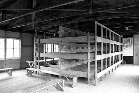 konzentrationslager, Dachau, kasarmud, ühiselamu, hitlerregiem, Hitleri ajastu, KZ