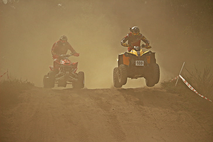 Enduro, Sand, stoft, Cross, Quad race, ATV, Quad