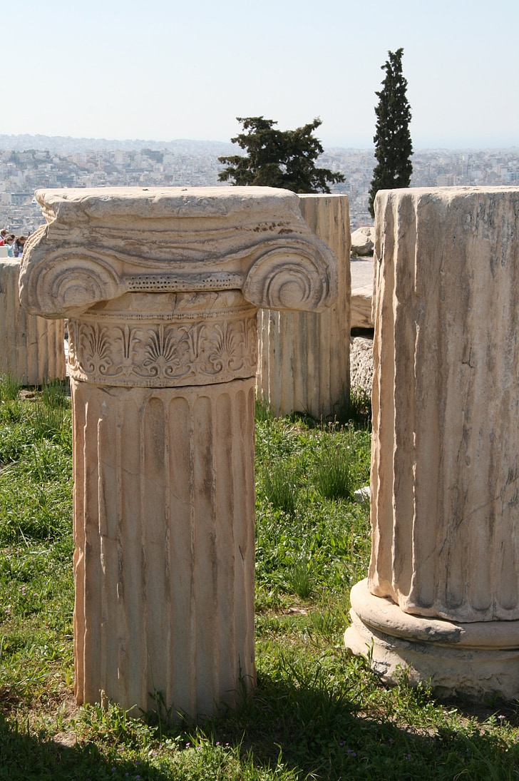 Atenes, Grècia, l'Acròpoli, punt de referència, cultura, ruïnes, vell