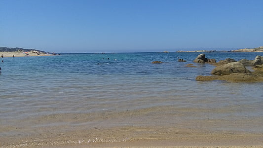 Korsikas, pludmale, jūra, ūdens, scenics, daba, rāms ainas