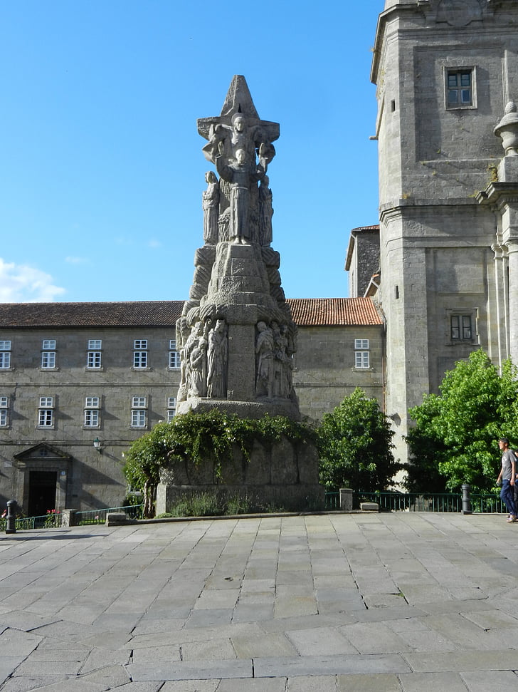 beeldhouwkunst, Santiago Compostela, kerk