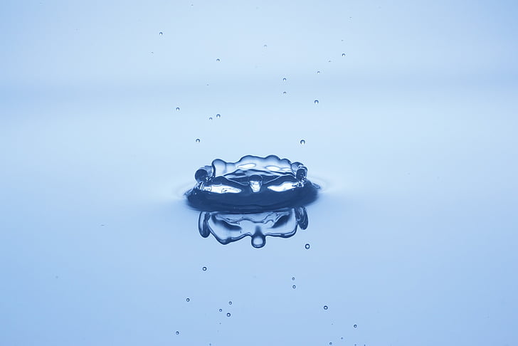 drop of water, water, macro