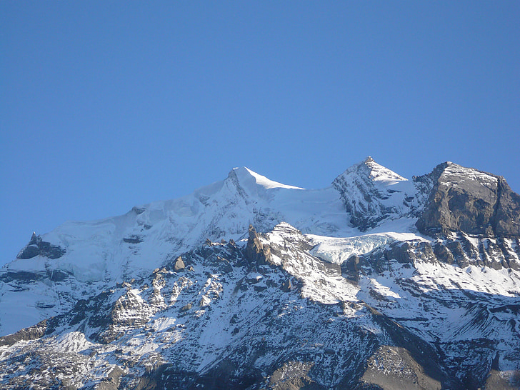 Šveicarija, kraštovaizdžio, vaizdingas, dangus, debesys, Alpės, sniego
