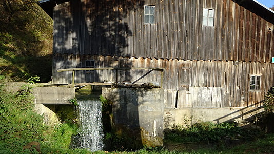 the founding fathers, poland, the national park, building, water, watermill, monument