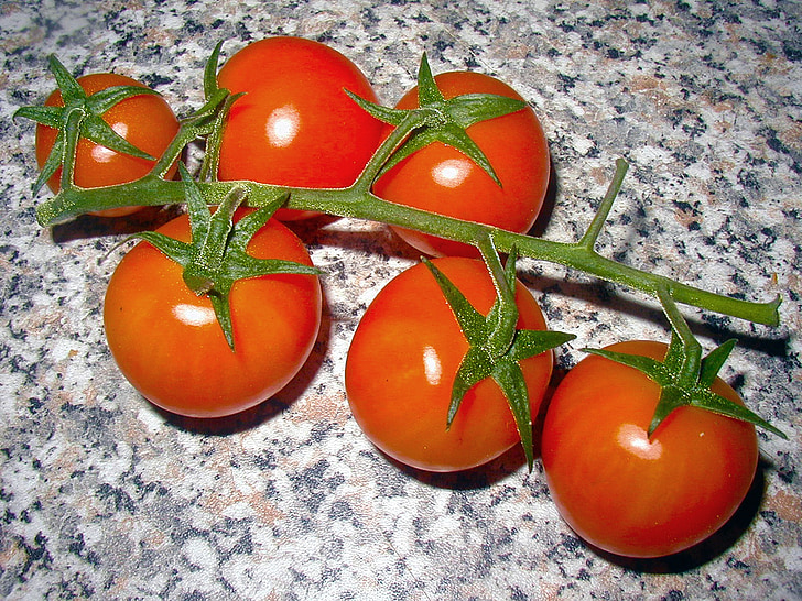 tomatoes, vegetables, food, red, frisch