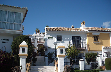 Aida puebla, Hiszpania, mauretańskim stylu, Costa del sol, Dom, Architektura