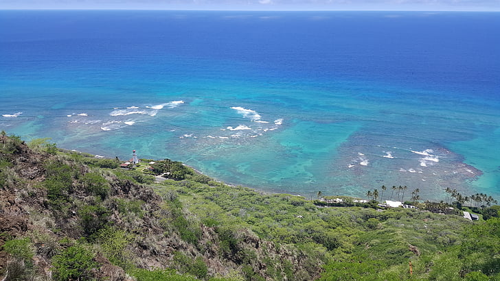 Hawaii, okeāns, viļņi
