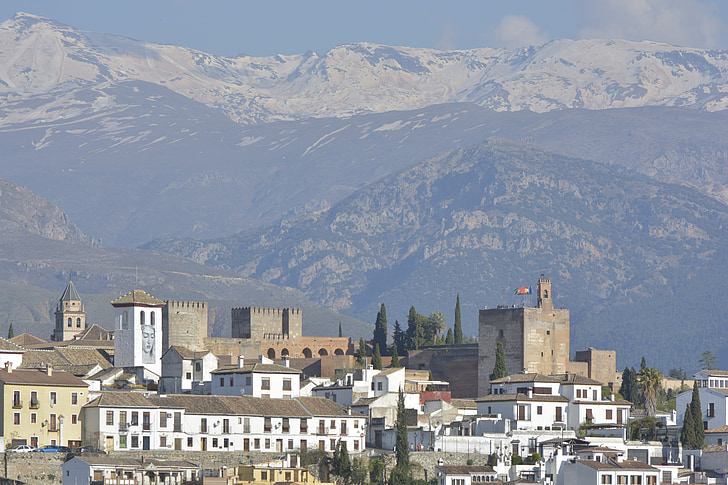 az alhambra, Granada, Spanyolország, történelem