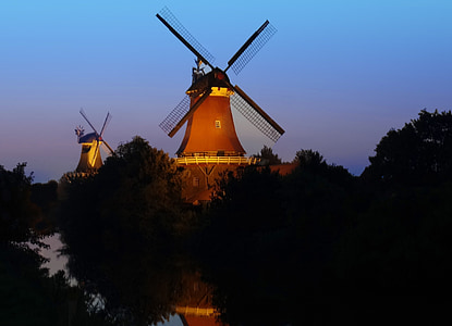windmolen, Greetsiel, Oost-Friesland, Krummhörn