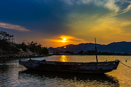 the boat, hoằng, than, the sea, home, page, write
