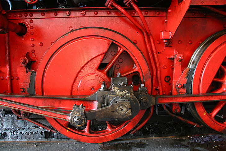 Locomotora de vapor, boig, ferrocarril, Locomotora, ferroviari, tren