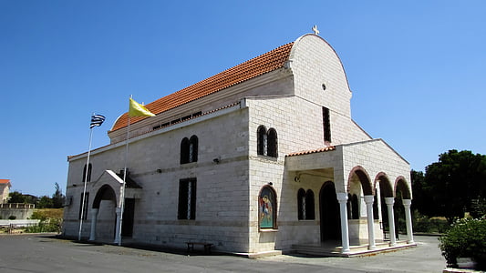 cyprus, alaminos, church, orthodox, architecture, religion