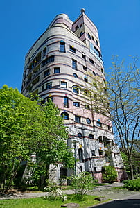 spirala de pădure, Casa Hundertwasser, Friedensreich hundertwasser, arta, arhitectura, puncte de interes, clădire